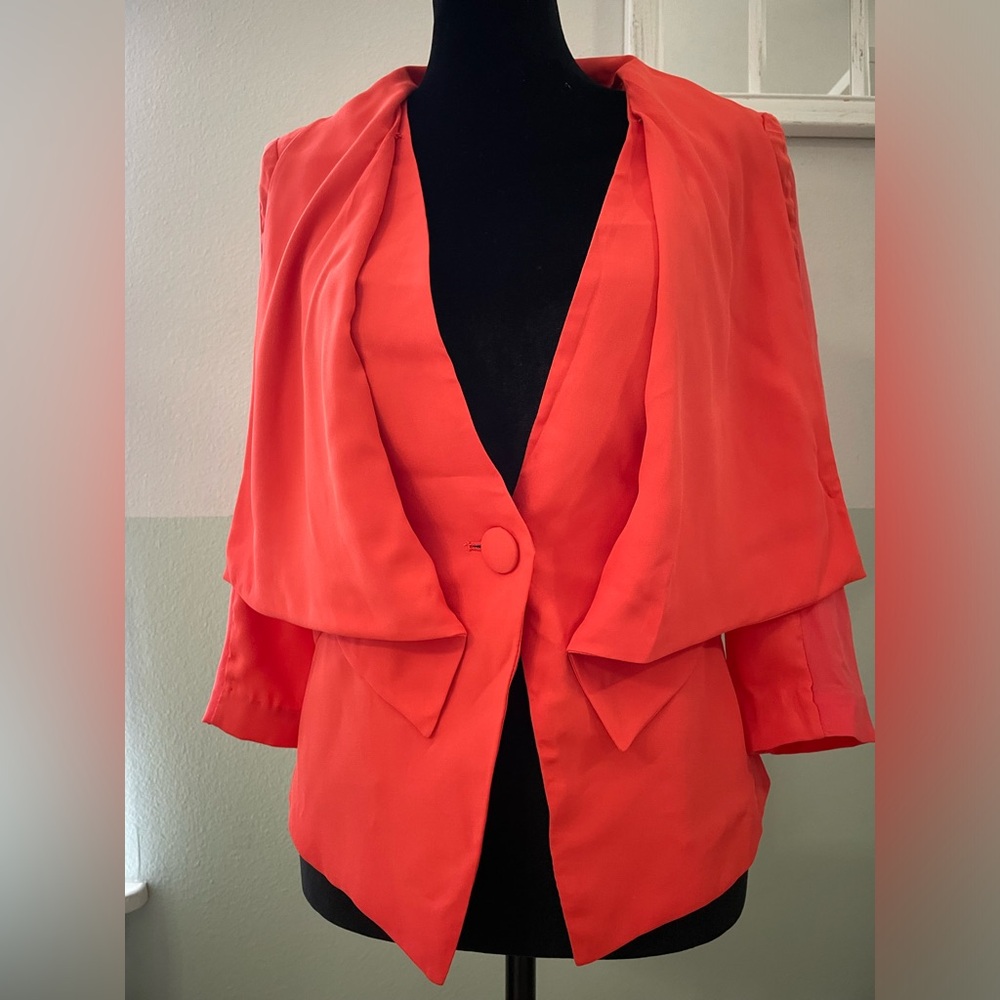 Vero fashion orange jacket size S